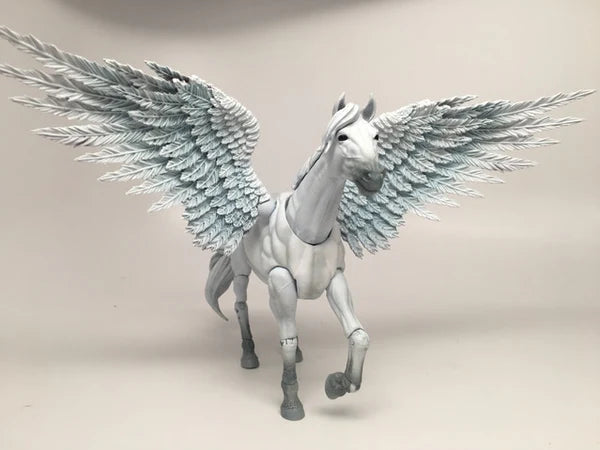 Mighty Steeds -Bright Pegasus & Unicorn Kit Action Figure Accessories by Boss Fight Studio Llc new in box 1:18 scale collectible white wings