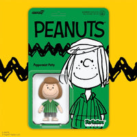Peppermint Patty Peanuts ReAction Wave 09 Action Figure Super7 new in box 3.75 inch scale collectible toy