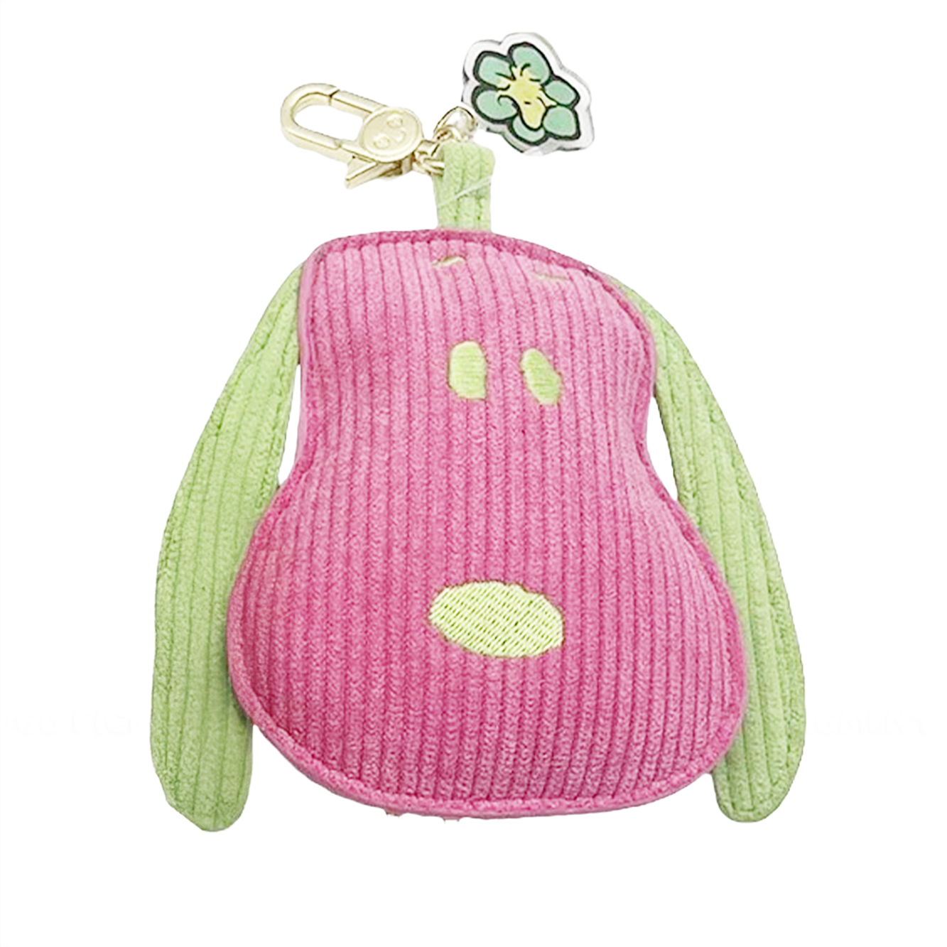 Snoopy Peanuts Sherbert Spring Snoopy Head Corduroy Bag Charm - Blind Box U-Pick by Whatever Makes You Happy