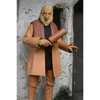 Dr. Zaius Planet of the Apes Legacy Series 7-Inch Scale Action Figure by Neca holding a scroll with detailed features