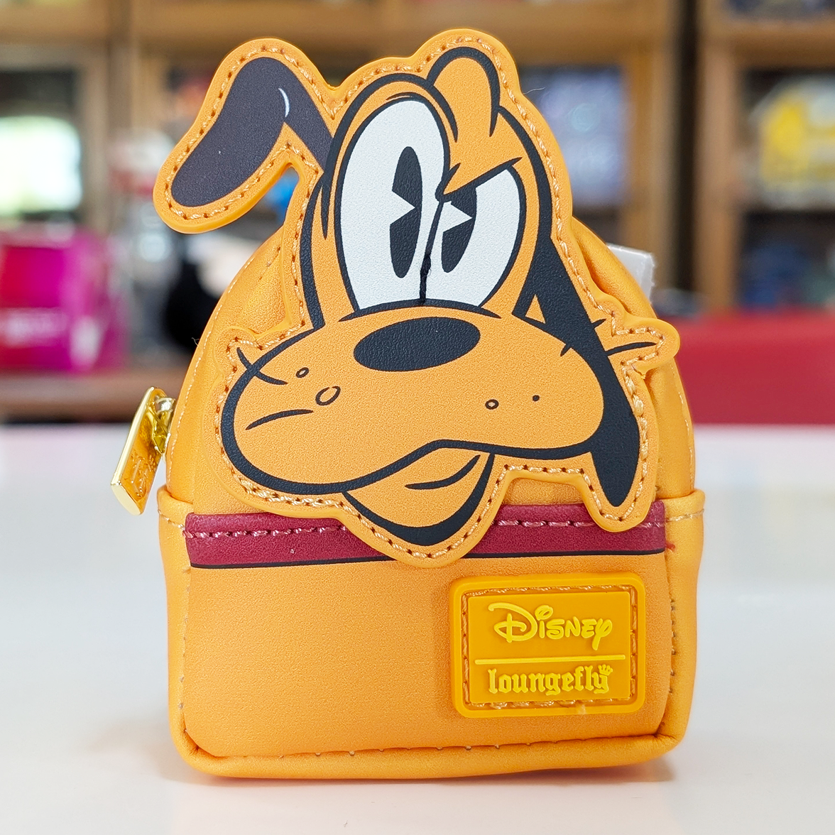 Mini-Loungefly Disney Mickey Mouse Sensational Six Cosplay U-PICK Bag Charm Key Chains featuring Pluto in new box by Loungefly