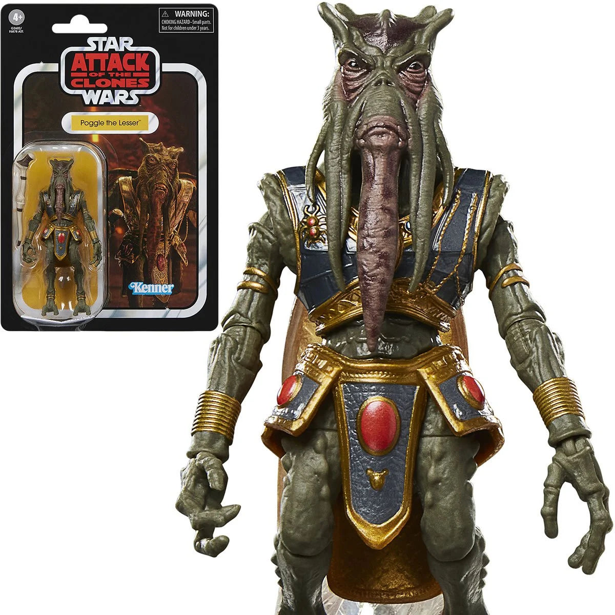 Star Wars The Vintage Collection 3 3/4-Inch Poggle the Lesser Action Figure new in box by Kenner collectible toy