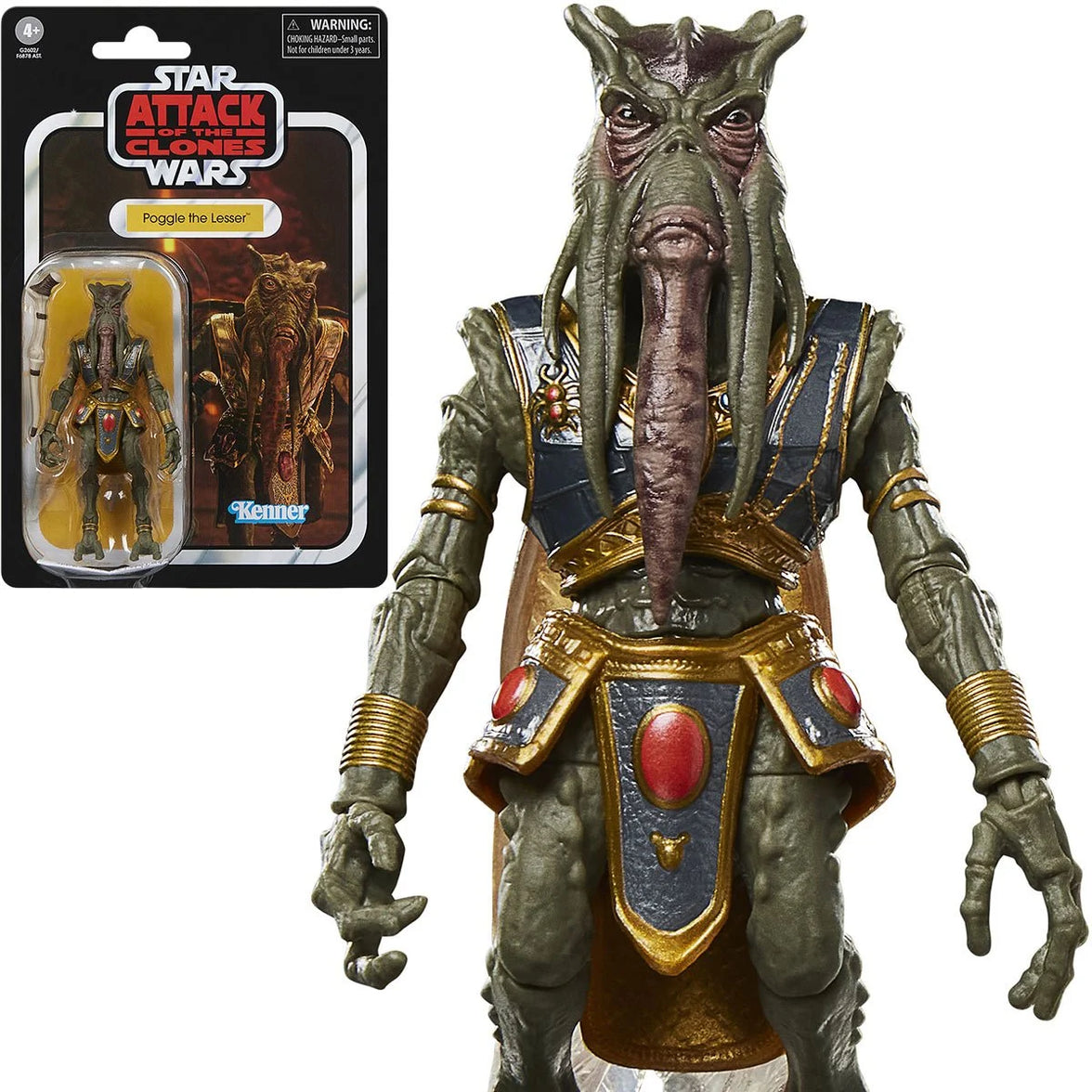 Star Wars The Vintage Collection 3 3/4-Inch Poggle the Lesser Action Figure new in box by Kenner collectible toy