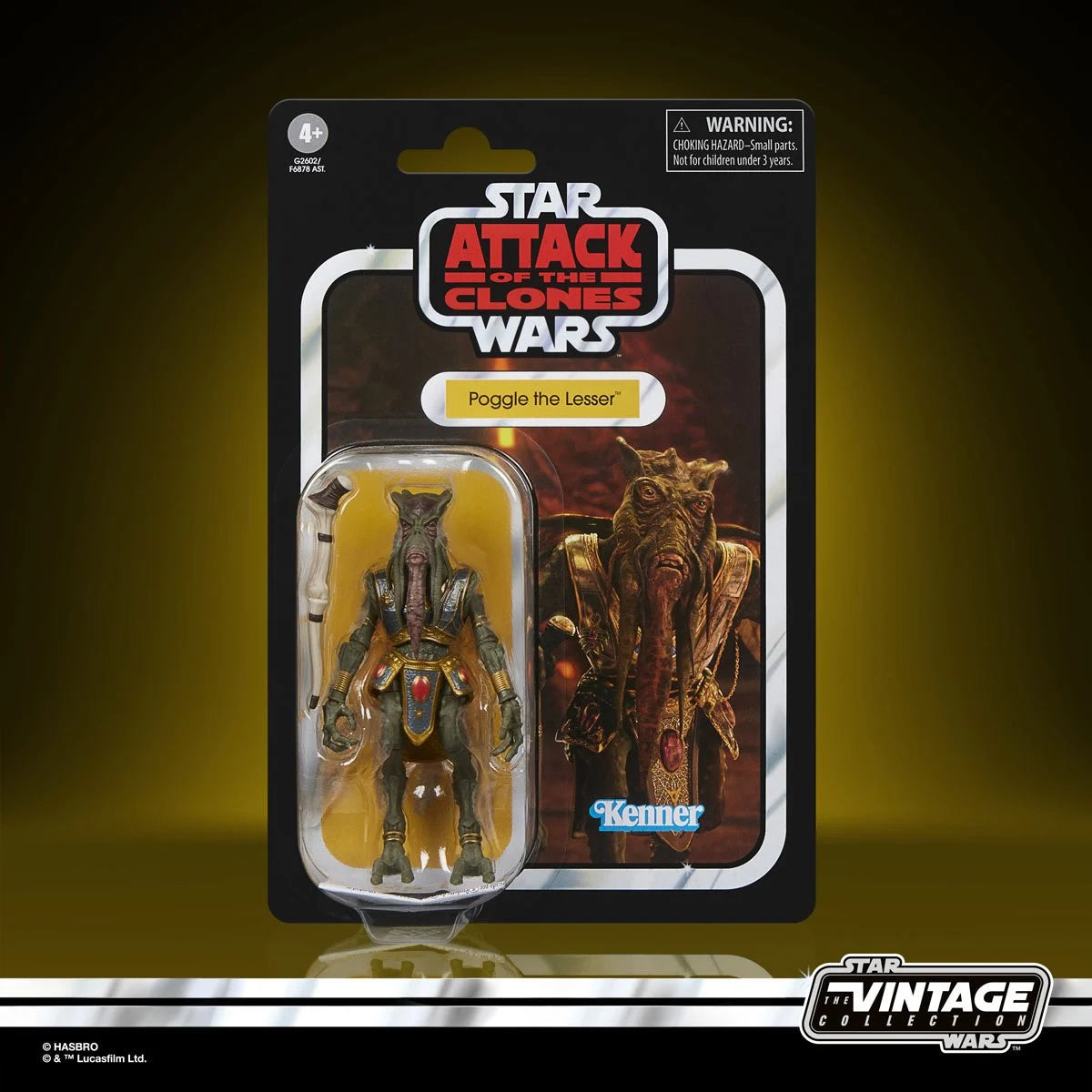 Star Wars The Vintage Collection 3 3/4-Inch Poggle the Lesser Action Figure by Kenner new in box