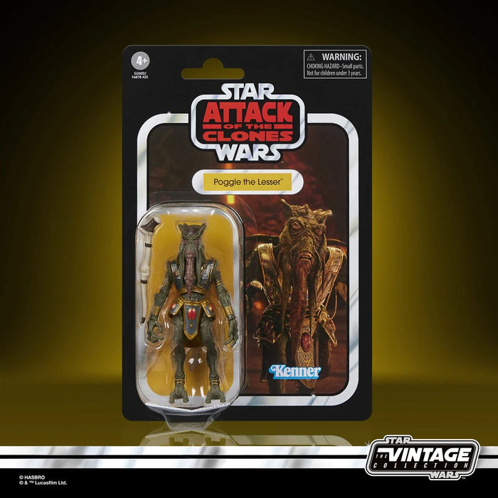 Star Wars The Vintage Collection 3 3/4-Inch Poggle the Lesser Action Figure by Kenner new in box