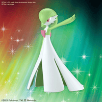 Bandai Hobby Pokémon Gardevoir model kit by Blokees showcasing detailed psychokinetic energy pose