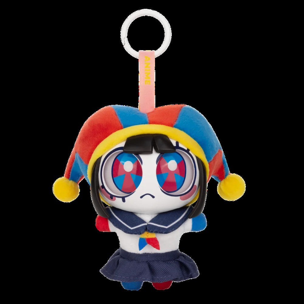Anime Pomni - 4.7" Premium Plush Keychain Figure (The Digital Circus) by Glitch Productions