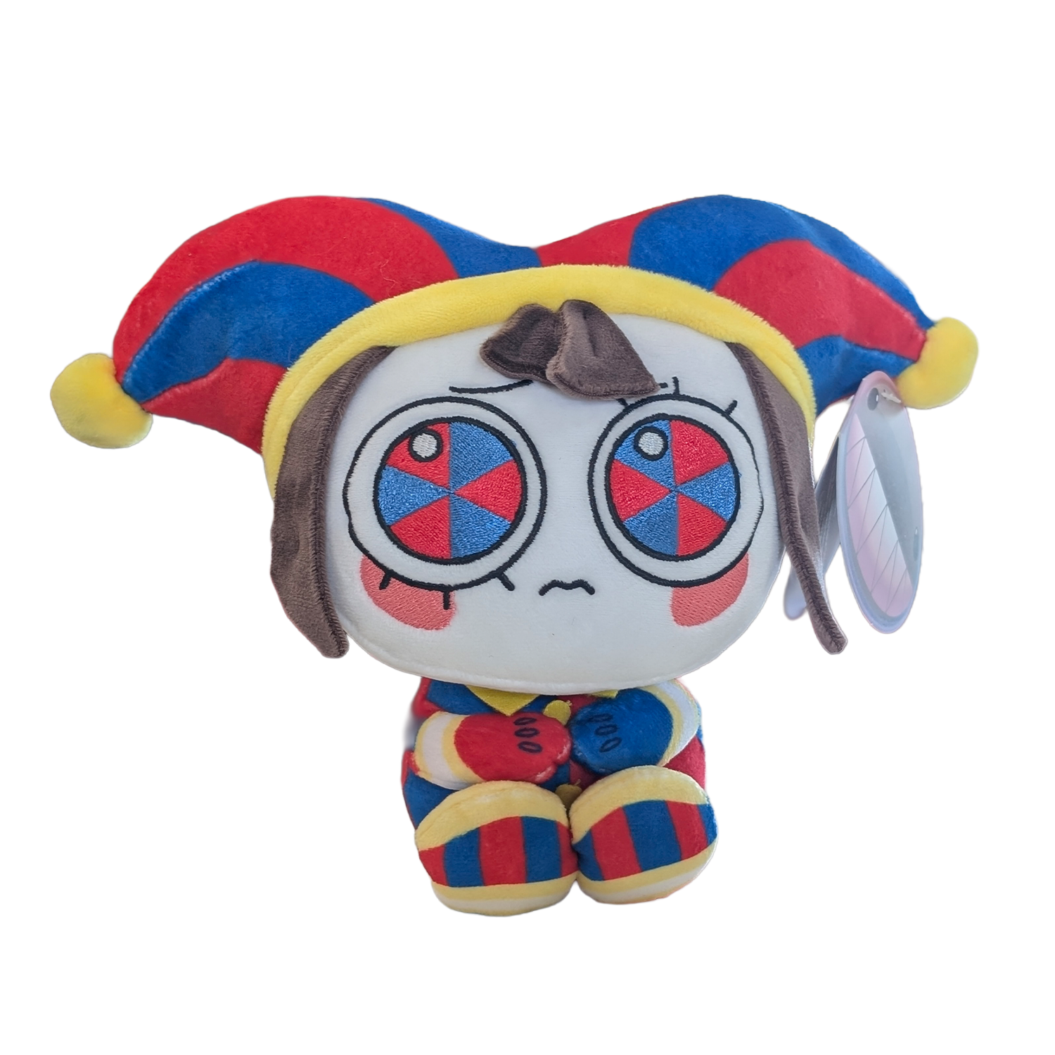 The Amazing Digital Circus Lil Fellas Glitch Official 8" Plush U-PICK Choice by Go Figment in colorful jester outfit new collectible