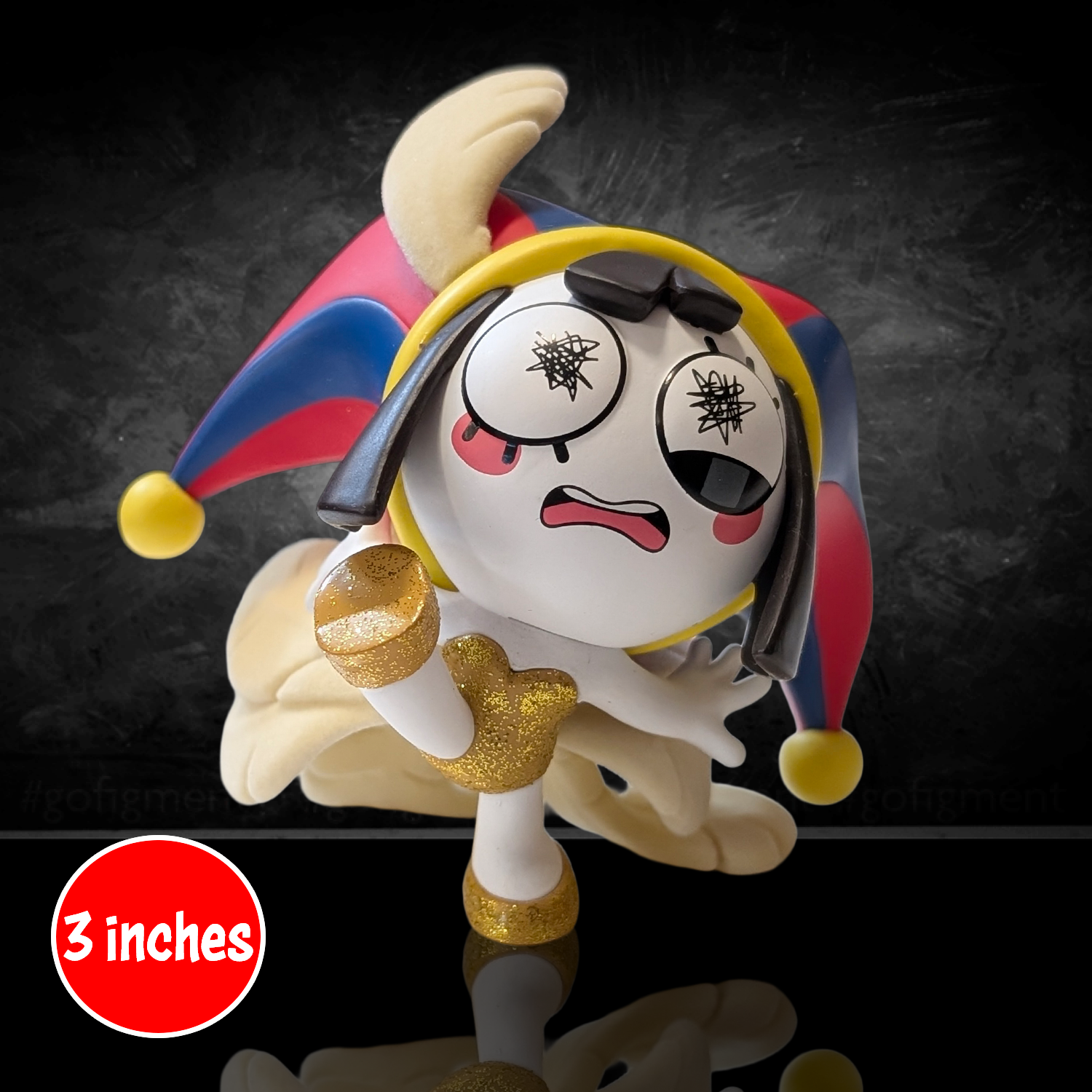 Digital Circus Animiniz: SIDESHOW Series - U-Pick Your Character collectible figure by Glitch Studios, new in box, 3.75 inches tall