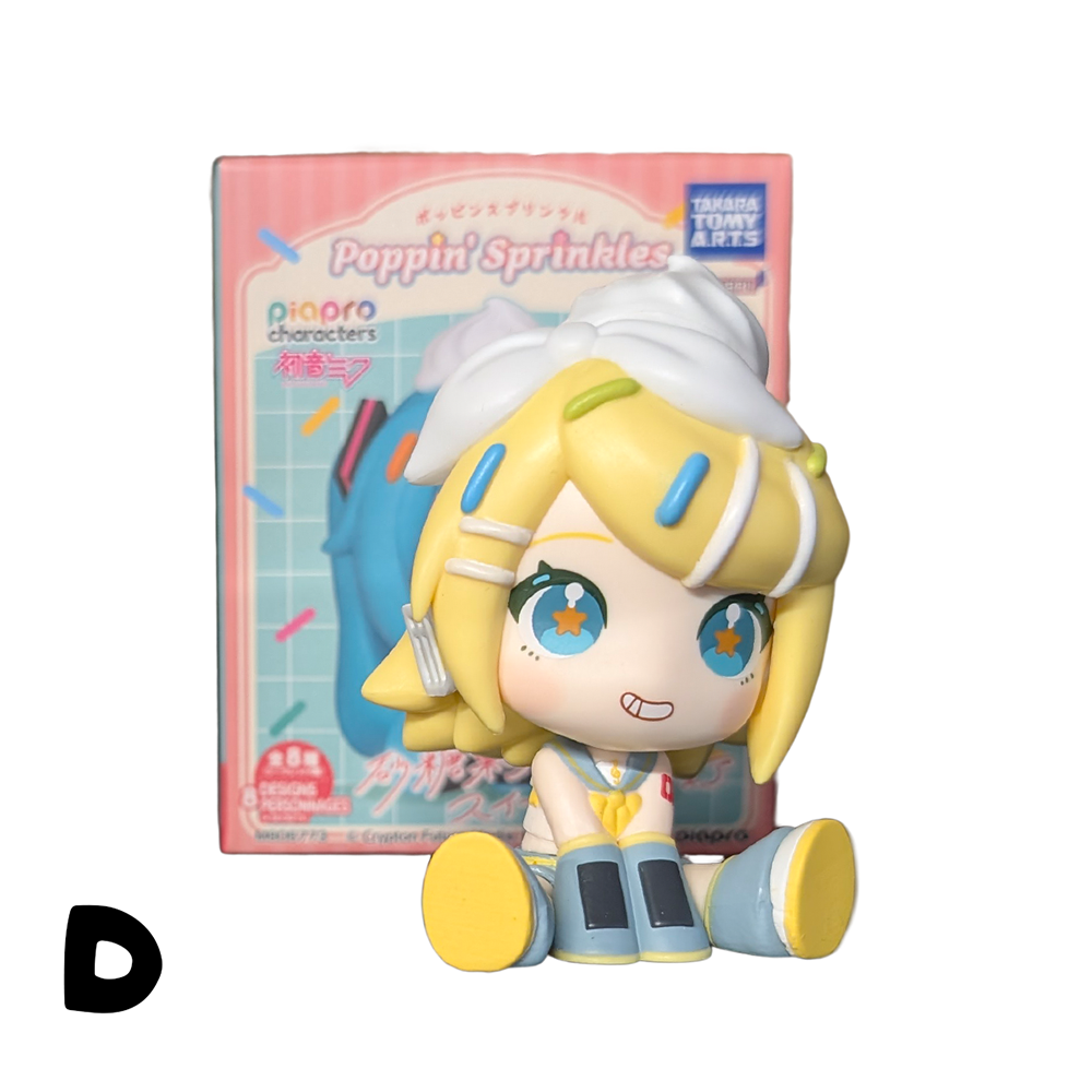 Hatsune Miku & Piapro Friends Poppin' Sprinkles (3-Inch) - Perihapi Mini-Figure U-Pick by Takara Tomy collectible figure