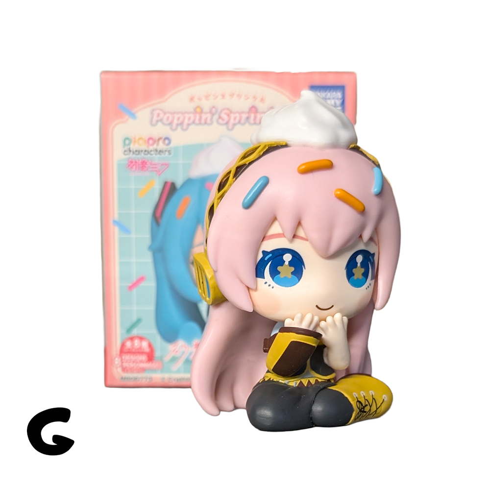 Hatsune Miku & Piapro Friends Poppin' Sprinkles (3-Inch) - Perihapi Mini-Figure U-Pick by Takara Tomy