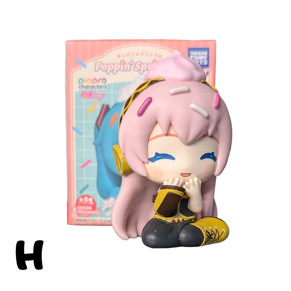 Hatsune Miku & Piapro Friends Poppin' Sprinkles (3-Inch) - Perihapi Mini-Figure U-Pick by Takara Tomy