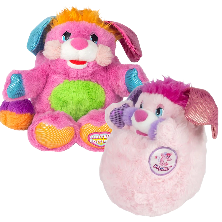 Popples Party and Panckae Limited Edition Plush - 11-Inch Collectible Sold as Set by Go Figment