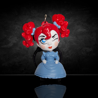 Poppy Playtime Collector Clips Series 1 U-Pick Confirmed Blind Box featuring winking red-haired character by Go Figment