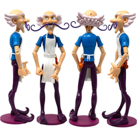 Boss Fight Studio Llc Purple Pie Man action figure with detailed mustache, chef outfit, and sculpted hair from Strawberry Shortcake series