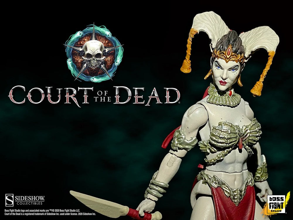 Gethsemoni Queen of the Dead Court of the Dead Action Figure - 1:18 Scale new in box by Boss Fight Studio Llc with sword accessory