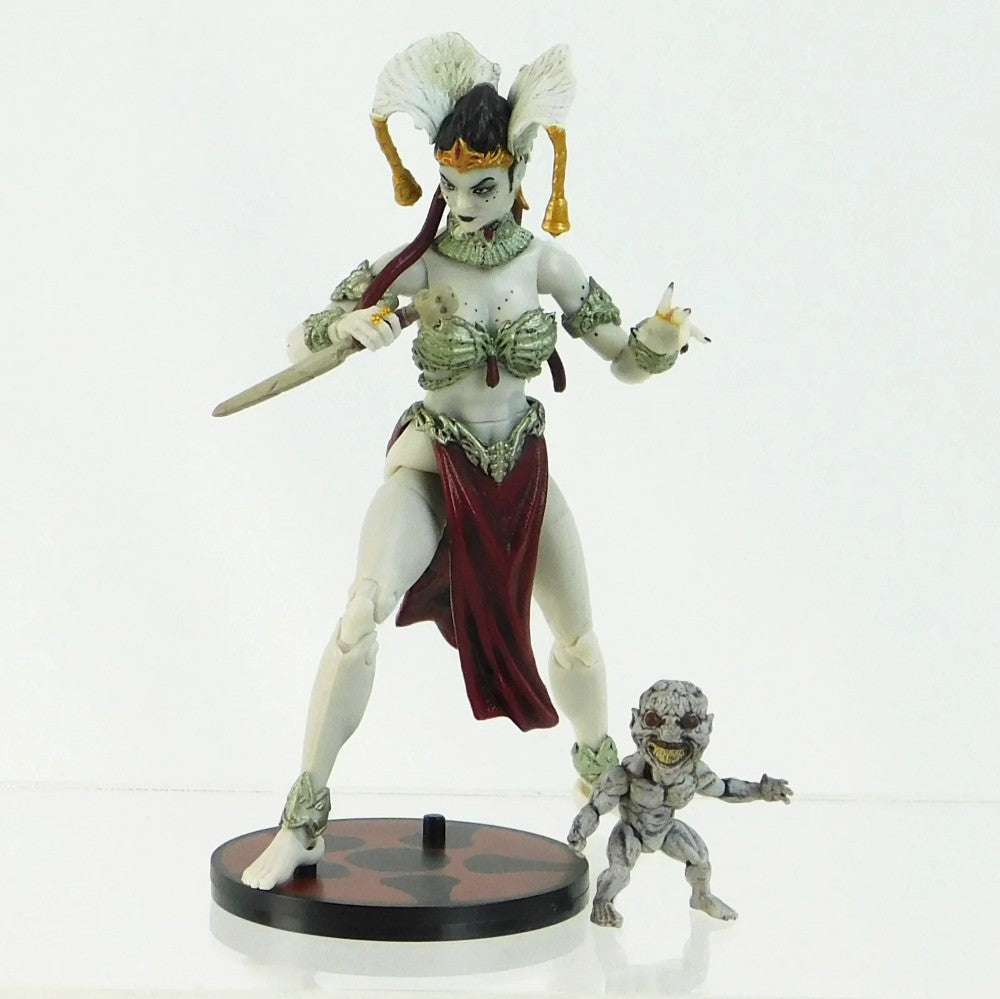 Gethsemoni Queen of the Dead Court of the Dead Action Figure - 1:18 Scale by Boss Fight Studio Llc with small creature accessory new in box