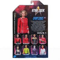Captain Garrett Star Trek The Next Generation 1/12 Scale Action Figure Nacelle packaged in retail box