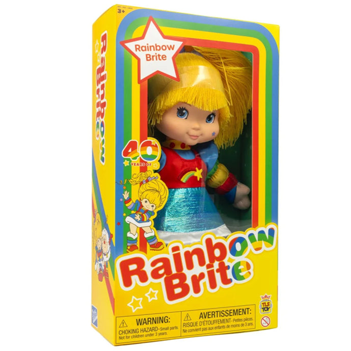 Rainbow Brite 40th anniversary 12-inch plush doll in original colorful window box by The Loyal Subjects