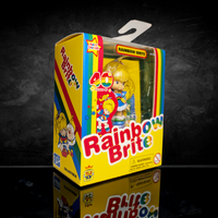 Rainbow Brite SHINY 2.5" Collectible Figures Wave 2 - 40 Years of Rainbow Brite by Loyal Subjects in new box