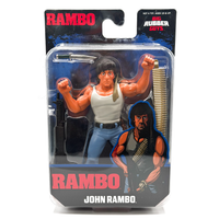 Rambo Major Big Rubber Guys 1:9 Scale 8-Inch Posed Action Figure by Major in collectible packaging with accessories