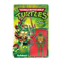 Raphael Teenage Mutant Ninja Turtles ReAction+ Action Figure by Super7 with Pair of Sais 3.75-Inch