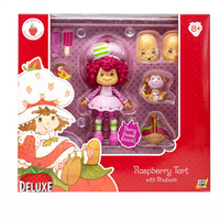Raspberry Tart Strawberry Shortcake DELUXE Highly Articulated Action Figure 1:12 by Boss Fight Studio Llc in box with accessories