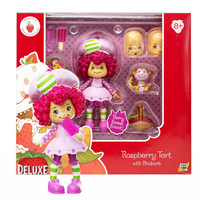Raspberry Tart Strawberry Shortcake DELUXE Highly Articulated Action Figure 1:12 by Boss Fight Studio Llc with accessories