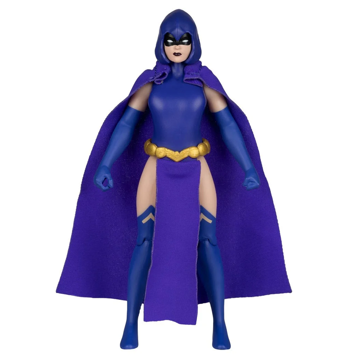 Raven McFarlane Toys DC Super Powers Wave 14 4.5 inch Scale Action Figure EE Exclusive by Go Figment, purple caped figure