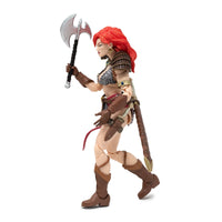 Red Sonja 50th Anniversary Epic H.A.C.K.S. 1:12 Scale Action Figure new in box by Boss Fight Studio Llc holding axe