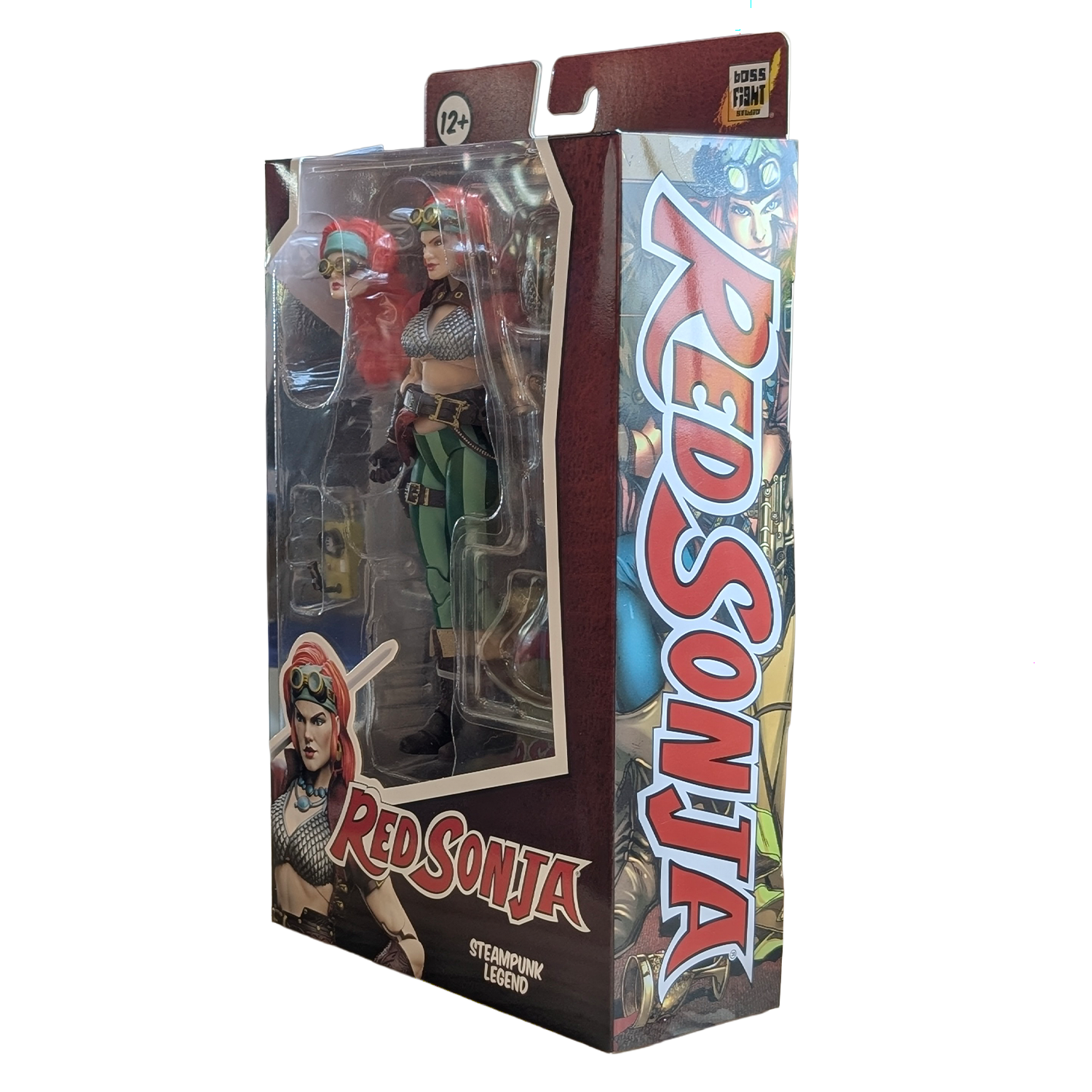 Red Sonja Steampunk Legend Epic H.A.C.K.S. 1:12 Scale Action Figure - Boss Fight Studio Llc new in box collectible