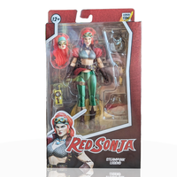 Red Sonja Steampunk Legend Epic H.A.C.K.S. 1:12 Scale Action Figure - Boss Fight Studio in packaging with accessories