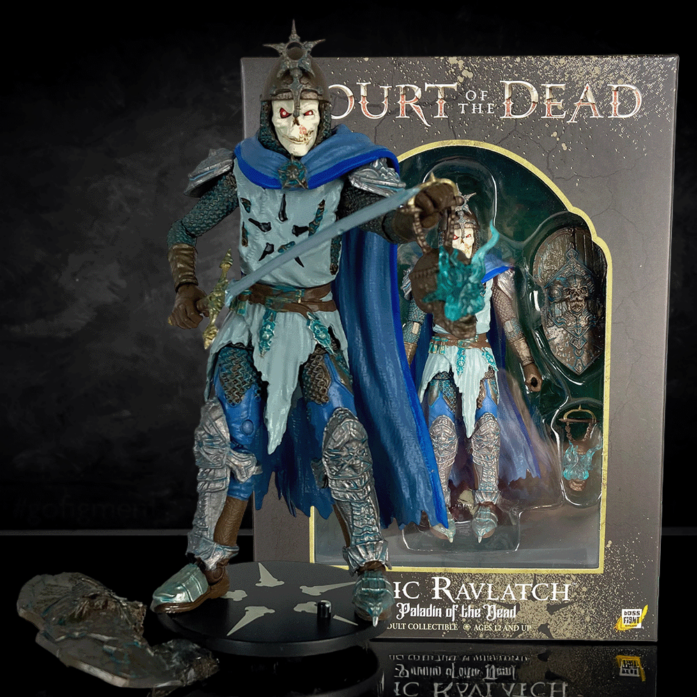 Relic Ravlatch Court of the Dead Action Figure - 1:18 Scale (4.5") new in box by Boss Fight Studio Llc collectible figure