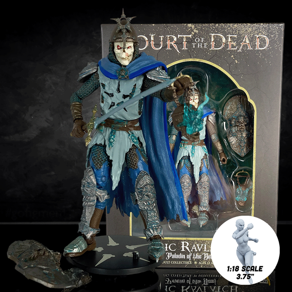Relic Ravlatch Court of the Dead Action Figure - 1:18 Scale (4.5") new in box by Boss Fight Studio Llc collectible toy