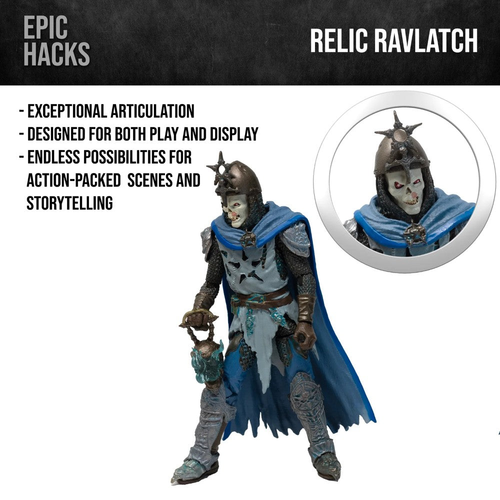 Relic Ravlatch Court of the Dead Action Figure - 1:18 Scale (4.5") new in box by Boss Fight Studio Llc collectible