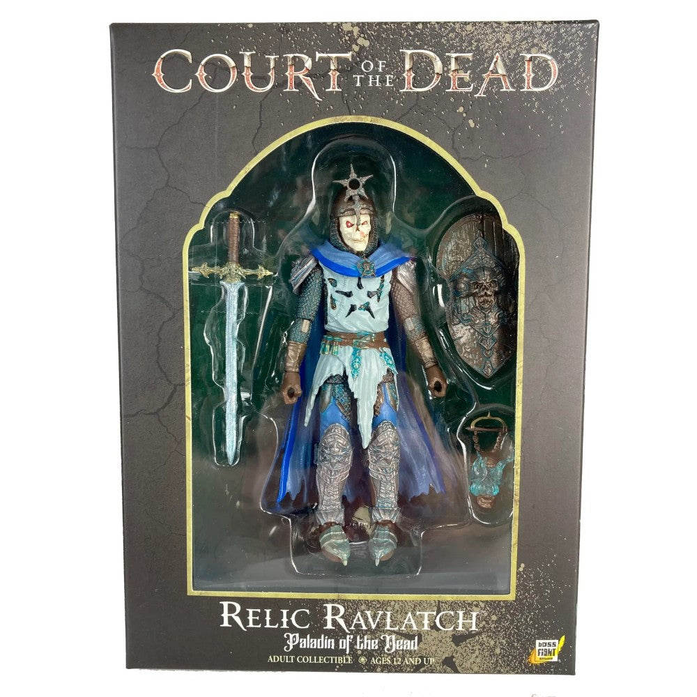 Relic Ravlatch Court of the Dead Action Figure - 1:18 Scale (4.5") new in box by Boss Fight Studio Llc collectible toy