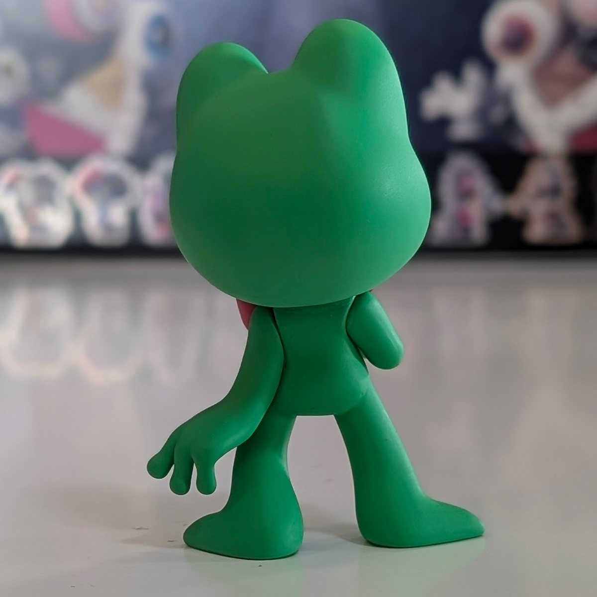 Ribbit - 4" Action Figure (The Digital Circus), green figure by Glitch Productions