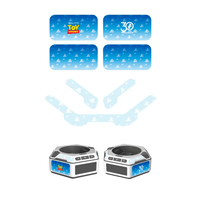 Robesen Robotics Toy Story Mini Robots Pals Pack with Woody and Jessie themed bases and decals set for customization