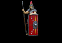 Roman Legionary (10th Anniversary Edition) -Vitruvian H.A.C.K.S. 1:18 Scale Action Figure by Boss Fight Studio Llc with spear and shield