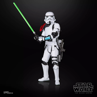 Star Wars Black Series Sergeant Kreel 6-inch figure with green lightsaber and detailed armor by Hasbro