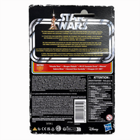Sabine Wren Star Wars Retro Collection Action Figure incase Ahsoka Kenner packaging back