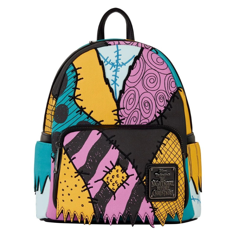 Sally Nightmare Before Christmas Loungefly Cosplay Mini-Backpack New with patchwork design and stitched accents by Loungefly
