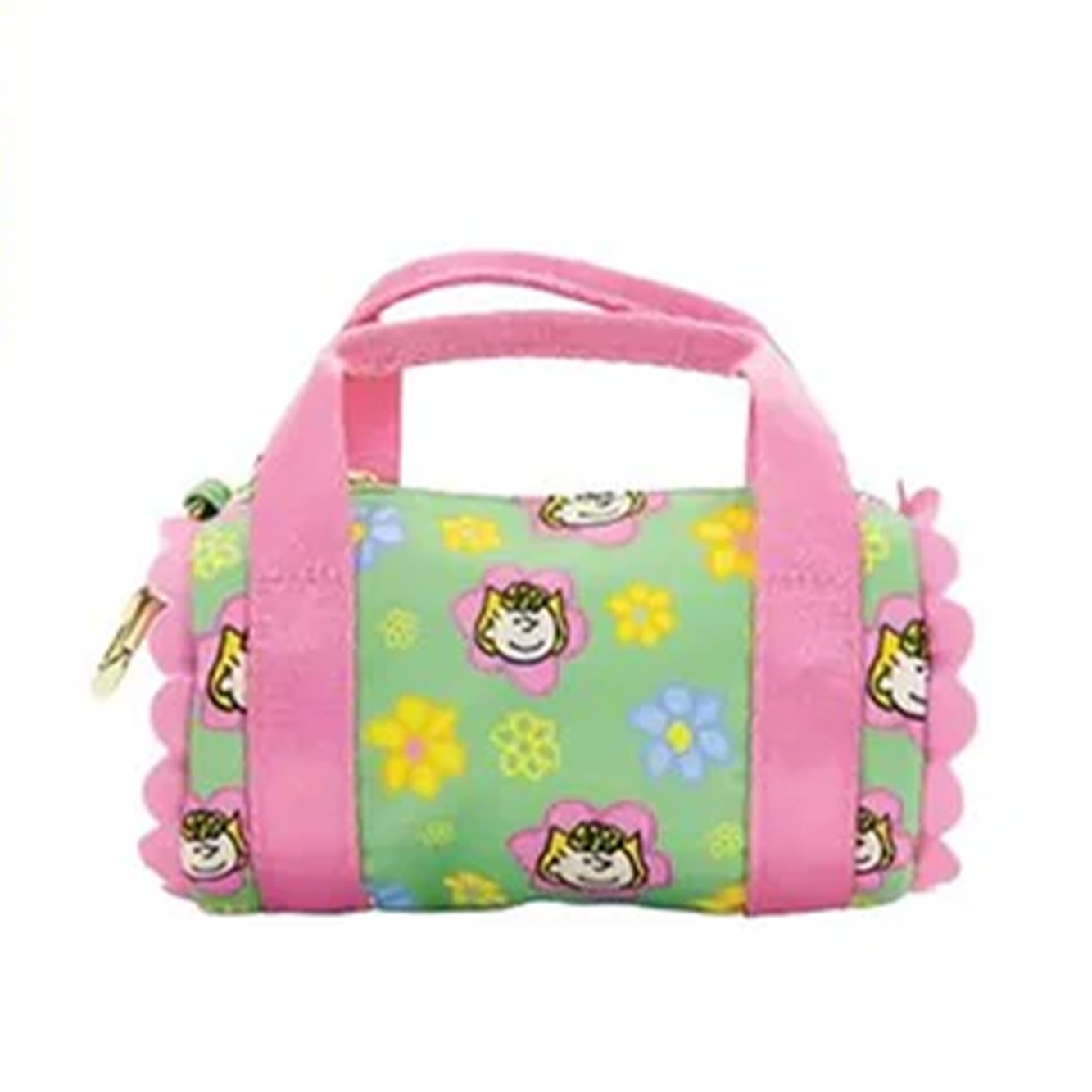 Peanuts Sherbert Spring Mini Duffle Bag Charm Display Case Blind Box U-Pick by Whatever Makes You Happy with floral design
