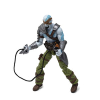 Samhain the Fear Dorcha -Vitruvian H.A.C.K.S. 1:18 Scale Action Figure by Boss Fight Studio Llc with whip and armor details.