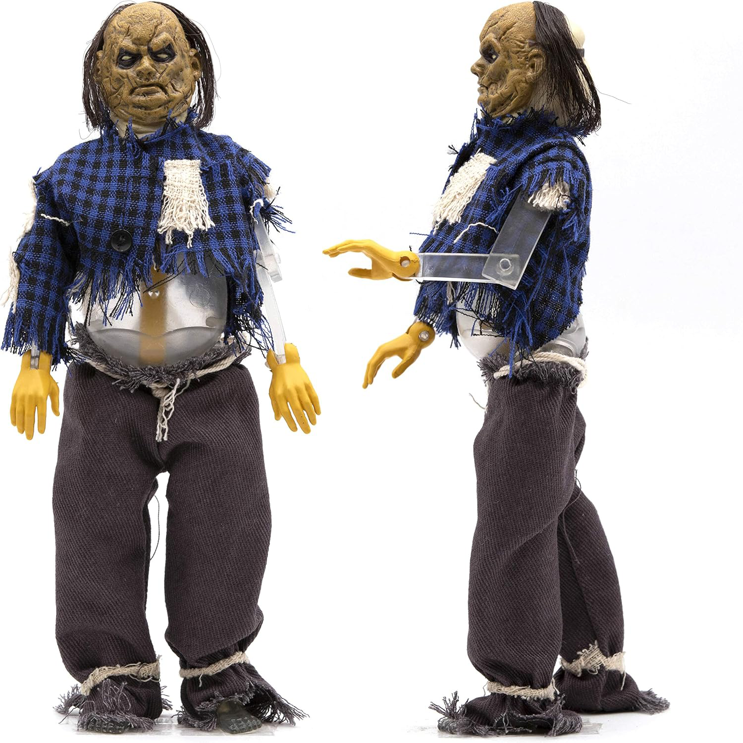 Mego Horror Scary Stories Harold Scarecrow 8" Action Figure Wave 8 - New in Box with fabric clothing and articulated limbs