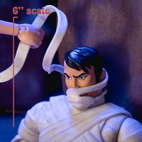 Scooby-Doo Mummy of Ankha 1:12 scale action figure by Jada Toys posed with wrap-around bandages measuring six inches tall.
