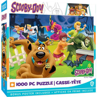 Scooby-Doo! 1000 Piece The Mystery Inc. Gang Puzzle Masterpieces by Master Pieces featuring classic characters in spooky setting