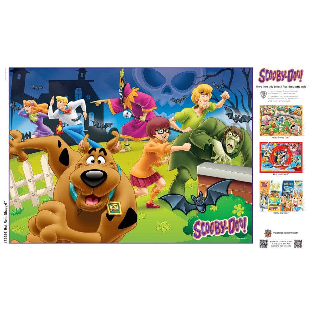 Scooby-Doo! 1000 Piece The Mystery Inc. Gang Puzzle Masterpieces by Master Pieces with iconic characters and spooky scene