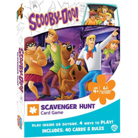 Scooby-Doo Scavenger Hunt Card Game MasterPieces Kids Game New featuring Velma, Shaggy, Scooby, Fred, and Daphne on box art