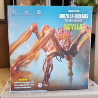 Scylla Godzilla x Kong The New Empire Hiya Toys Exquisite Basic Action Figure NIB in detailed spider-like design by Exquisite